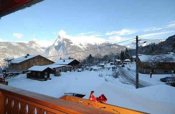 Hotel La Boule De Neige Samoëns Exterior foto