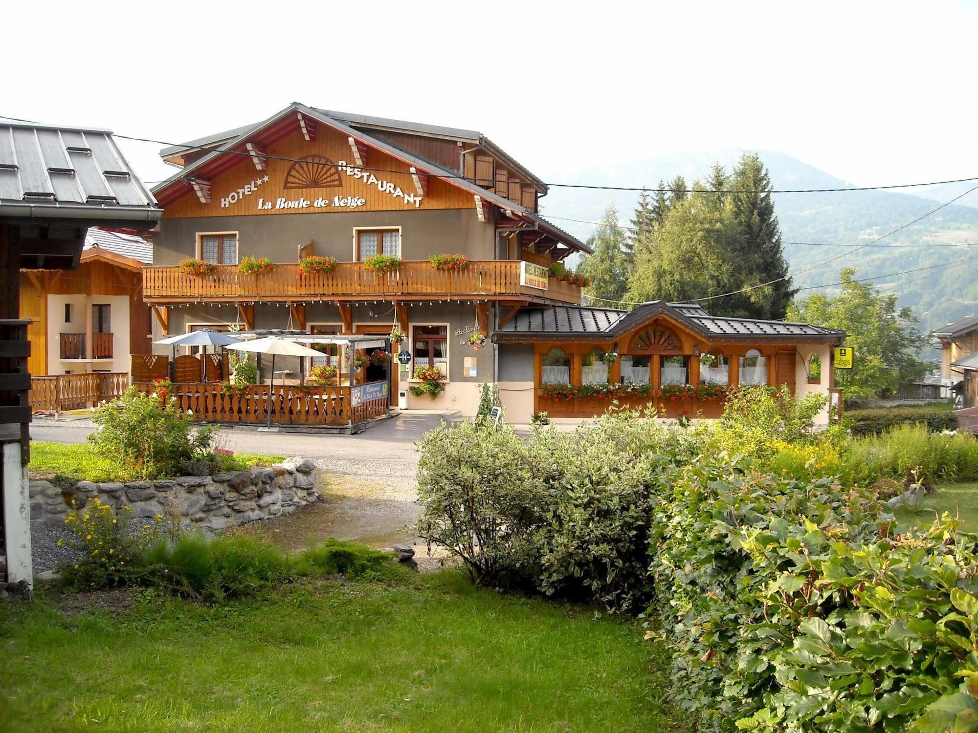 Hotel La Boule De Neige Samoëns Exterior foto